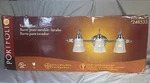 Portfolio 3 Light Vanity Bar Chrome Finish. Fixed Price $15.00.
