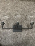 Kichler 45592OZ Niles 24 3-LIGHT Vintage Bathroom Vanity Olde Bronze. Fixed Price $50.00.