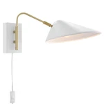 Modway Furniture Journey 7" Swing Arm Wall Sconce White -EEI-5296-WHI. Fixed Price $89.99.
