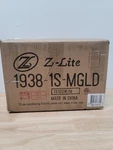 Z-lite 1938-1S-MGLD Bennington 6" Wide Bathroom Vanity Light Modern Gold. Fixed Price $75.99.