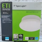 Eti 54483141 Led Flush Mount LIGHT,11.5W,4000K,830 Lm. Fixed Price $19.99.