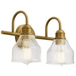 Kichler Avery 2 Light 15" Wide Bathroom Vanity - Brass. Fixed Price $34.99.