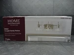 Home Decorators Halyn 23 In 3-LIGHT Brushed Nickel Bathroom Vanity. Fixed Price $28.99.