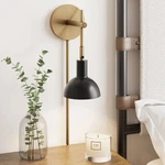 Nib Nathan James Tamlin Wall Light Vintage Brass Matte Black Set Of 2. Fixed Price $79.95.