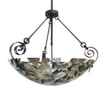 Kalco Sienna Bronze 6 Light Large Shell Chandelier/pendant With Cutouts. Fixed Price $2399.99.