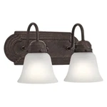 Kichler Lighting Traditional 2-LIGHT Tannery Bronze Bath/vanity. Fixed Price $71.97.