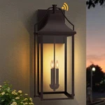 Outdoor Wall Light Dusk To Dawn Waterproof Brown Sconce XG7040O-3BR Lawyettle. Fixed Price $259.99.