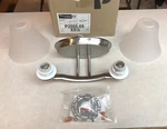 Progress Lighting P2005-09 17" Bath Vanity Fixture Brushed Nickel New. Fixed Price $59.66.