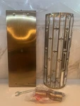 Doraimi Lighting 2 Pack Crystal Bathroom Wall Sconce Modern And Concise. Fixed Price $120.00.