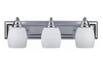 Canarm IVL259A03 Chrome Griffin 3-LIGHT 24"W Bathroom Vanity. Fixed Price $44.25.