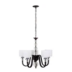 Yhd Mitchell Peak 5-LIGHT Crystal Chandelier, Oil-rubbed Bronze, Modern Glass. Fixed Price $99.99.