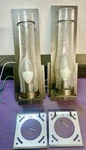 Lot Of 2- Hubbardton Forge Indoor Lighting Wall Sconce Lamp New Town 204250 Used. Fixed Price $189.00.
