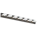 Ralbay 46 Led Vanity Light 7 Bulb Matte Black Modern Bathroom Fixture. Fixed Price $209.99.
