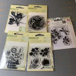 Studio 112 Clear Stamps Crafts Scrapbooking Flowers Floral. Fixed Price $8.00.