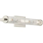 Kichler Azores Light Linear Bath Medium, Black/clear Fluted - 45649BK. Fixed Price $349.99.