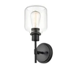 1-LIGHT 5.5 In. Matte Black Wall Sconce By Millennium Lighting. Fixed Price $64.90.