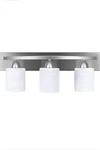 Partphoner 3 Light Brushed Nickel Fixture Mounted Up Or Down Brand New. Fixed Price $48.00.