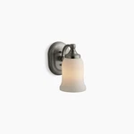 Kohler 11421-BN Bancroft One-light Sconce In Vibrant Brushed Nickel. Fixed Price $145.00.