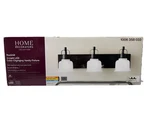 Hd Rockhill 22.07 In. 3-LIGHT Black Led Bathroom Vanity Dark. Fixed Price $29.99.