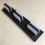 Solfart Black 3 Modern Led Vanity Lights Over Mirror For Bathroom. Fixed Price $34.99.
