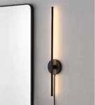 Jonathan Lighting JYL7136 Anton 27" Tall Led Plug-in Wall Black. Fixed Price $49.95.