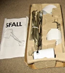 Vintage Ikea White Isfall Wall Sconce / Desk Lamp Light Fixture Item #17999 New. Fixed Price $49.99.
