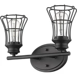 Acclaim Lighting IN41281BK Piers Bathroom Vanity Matte Black. Fixed Price $112.00.