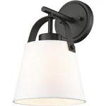 Z-lite 743-1S-MB Z-studio Light 8 Inch Matte Black Wall Sconce. Fixed Price $112.00.
