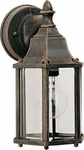 Maxim 1026RP,BUILDER Cast, 1-LIGHT Outdoor Wall Lantern, Rust Patina. Fixed Price $73.97.