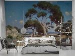 3D Rock Tree Sea Painting Self-adhesive Removable Wallpaper Murals 100. Fixed Price $88.55.