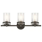 Kichler Lighting Brinley Collection 3-LIGHT Olde Bronze Bath/vanity. Fixed Price $167.93.