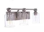 Craftmade Romero Light Vanity, Brushed Polished Nickel 56403-BNK. Fixed Price $89.60.