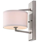 Dolan Designs 1886-09 Monaco Light Inch Satin Nickel Wall Sconce. Fixed Price $83.54.