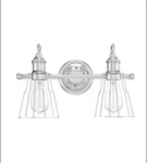 Park Harbor Magruder Chrome 2 Light 16" Wide Bathroom Vanity. Fixed Price $49.99.