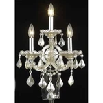 Elegant Lighting Maria Theresa 22" 3 Royal Crystal Wall Sconce. Fixed Price $326.00.
