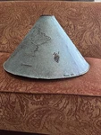 Bernard Collin Copper Lamp Shade Signed Hand Crafted. Fixed Price $49.97.