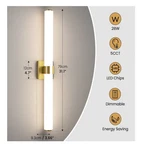 Gold Colored 31 Inch Led Vanity Light Bar Fixture For Mirror Bedroom Living. Fixed Price $44.57.