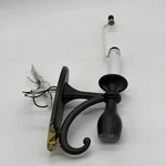 Ginger Double Light Sconce Brasstech E222146 Wall Mount Lamp With Finial. Fixed Price $48.99.