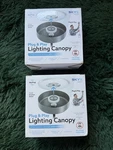 Skyplug 5 In. Brushed Nickel And Play Lighting Base - Canopy (2PK). Fixed Price $65.00.