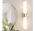 Deyidn 20 In. 2-LIGHT Gold Vanity Lights Fixtures With Opal Glass Shape. Fixed Price $55.00.