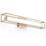 6000K Dimmable Bathroom Vanity Light, 26.2IN Champagne Gold Fi.... Fixed Price $117.52.