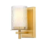 Z-lite Grayson 4.75 In. 1-LIGHT Modern Gold Wall Sconce Vanity. Fixed Price $31.61.