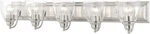 Livex Lighting 17075-91 Birmingham 5-LIGHT Bathroom Vanity Clear 36 6.63. Fixed Price $249.00.