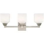 Livex Lighting 10283-91 Aragon Bathroom Vanity Brushed Nickel. Fixed Price $249.96.