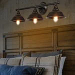 Modern Industrial 3-LIGHT Bathroom Wall Sconce Fixture Vanity Lamp Decor. Fixed Price $49.99.