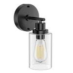 Gordnwe Bathroom Wall Sconce, Matte Black Vanity 1-LIGHT,. Fixed Price $35.99.