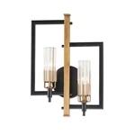 Maxim Lighting Flambeau 2-LIGHT Wall Sconce Black/antique Brass 16115CLBKAB. Fixed Price $190.40.