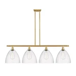 Innovations Ballston Bristol Glass 12" Light Island, Gd/sd 516-4I-SG-GBD-124. Fixed Price $1080.20.