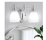 Bathroom Vanity Lights Over Mirror, 2 Modern Chrome.... Fixed Price $35.99.