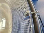 3 Crescent 22"ROUND Plastic Drop High Bay Clear Cover L22L New Lenses. Fixed Price $25.00.